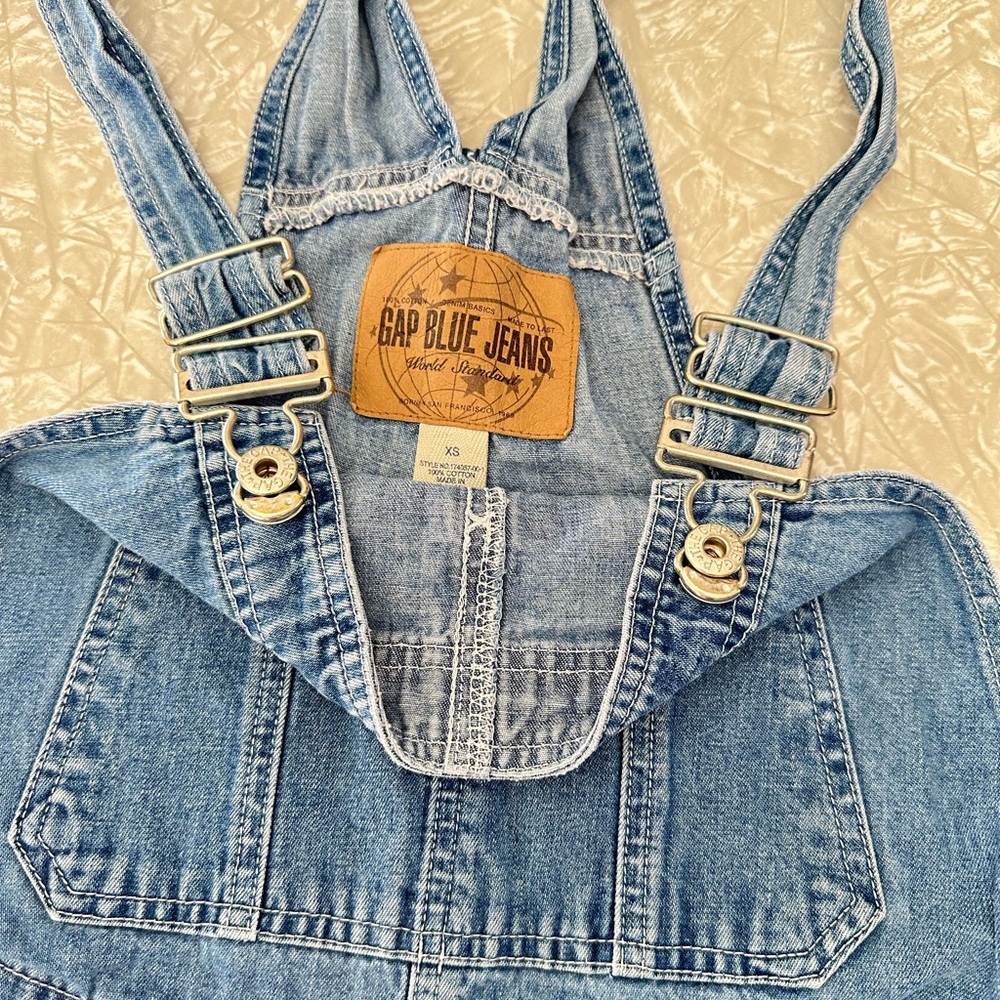 GAP 90’s Light Blue Denim Overalls